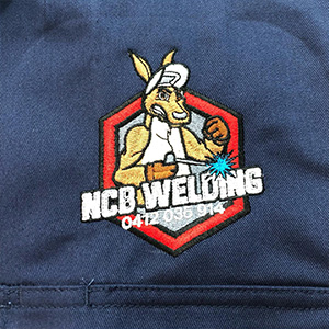 NSB Welding Embroidery Example