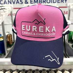 Eureka Embroidery Cap Front